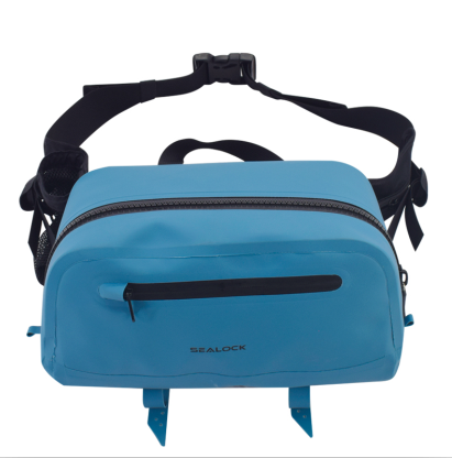 Sealock Waterproof Fanny Pack Waist Bag ၊ Canoe Kayak Surfing Storage Pack ငါးဖမ်းအိတ်