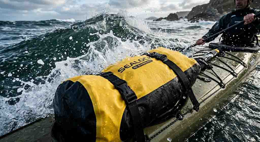 Kayak ရှိ Submersion Dynamics များ ပြတ်တောက်နေသည်- အဘယ်ကြောင့် ချုပ်ရိုးမရှိသော Polyether TPU Duffels သည် ဟိုက်ဒရောလစ်လှိုင်းများကို အနိုင်ယူပါ