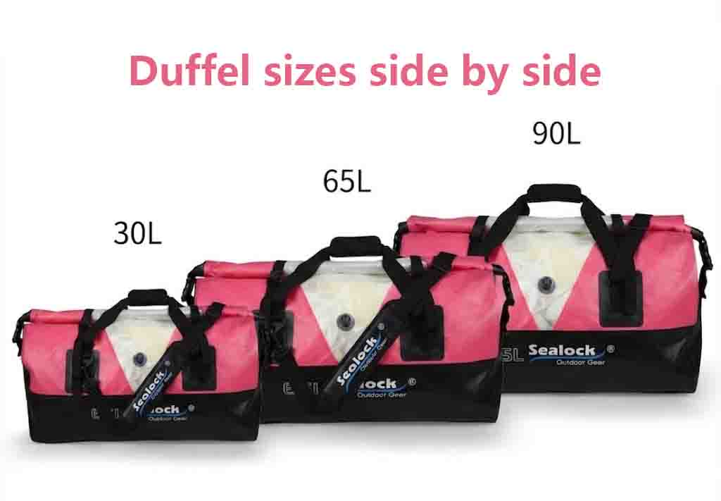 Duffel Bag အရွယ်အစား ဘယ်လောက်ရှိသလဲ ခရီးစဉ်အရှည်အလိုက် စွမ်းရည်လမ်းညွှန်တစ်ခု လိုအပ်ပါသလား။