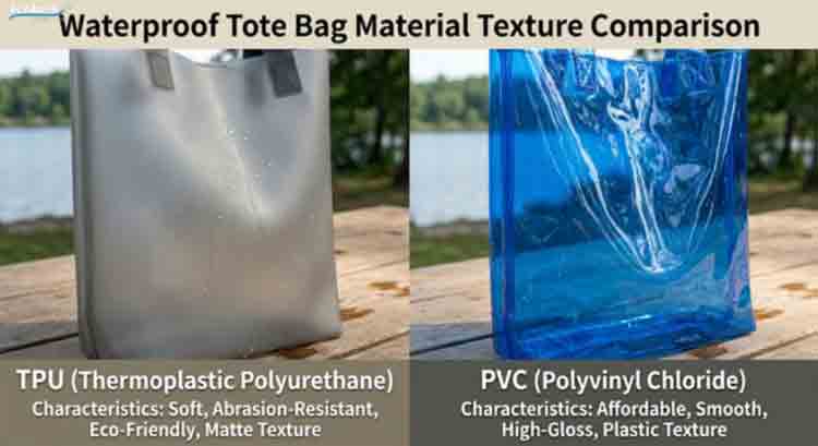 TPU နှင့် PVC ရေစိုခံ Duffel Bag ဘယ်ပစ္စည်းက ပိုကြာကြာခံလဲ။