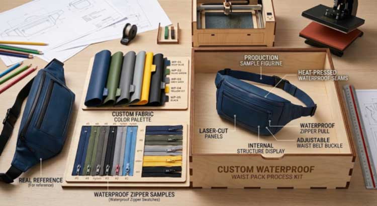 စိတ်ကြိုက် Waterproof Waist Pack ဝယ်ယူခြင်းလမ်းညွှန်